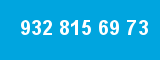 932 815 69 73 932 815 69 73